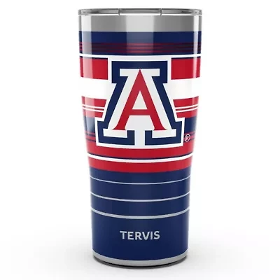 NCAA Arizona Wildcats 20oz. Hype Stripe Stainless Tumbler