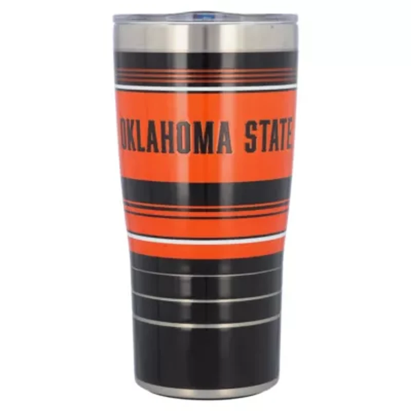 NCAA Oklahoma State Cowboys 20oz. Hype Stripe Stainless Tumbler