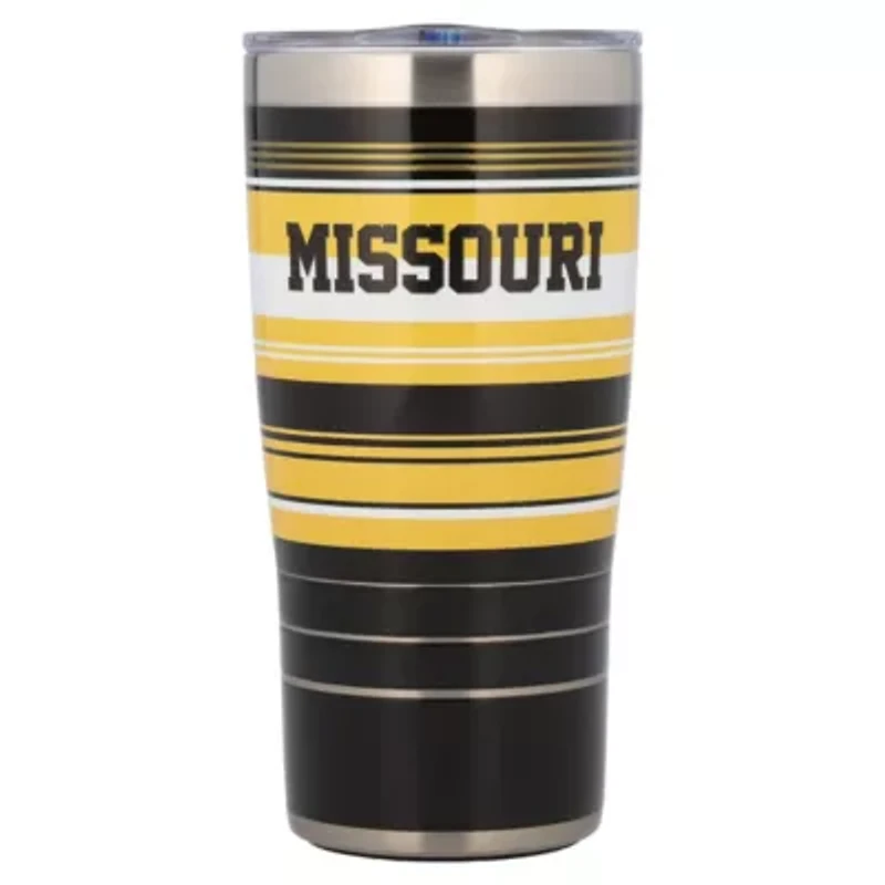 NCAA Missouri Tigers 20oz. Hype Stripe Stainless Tumbler