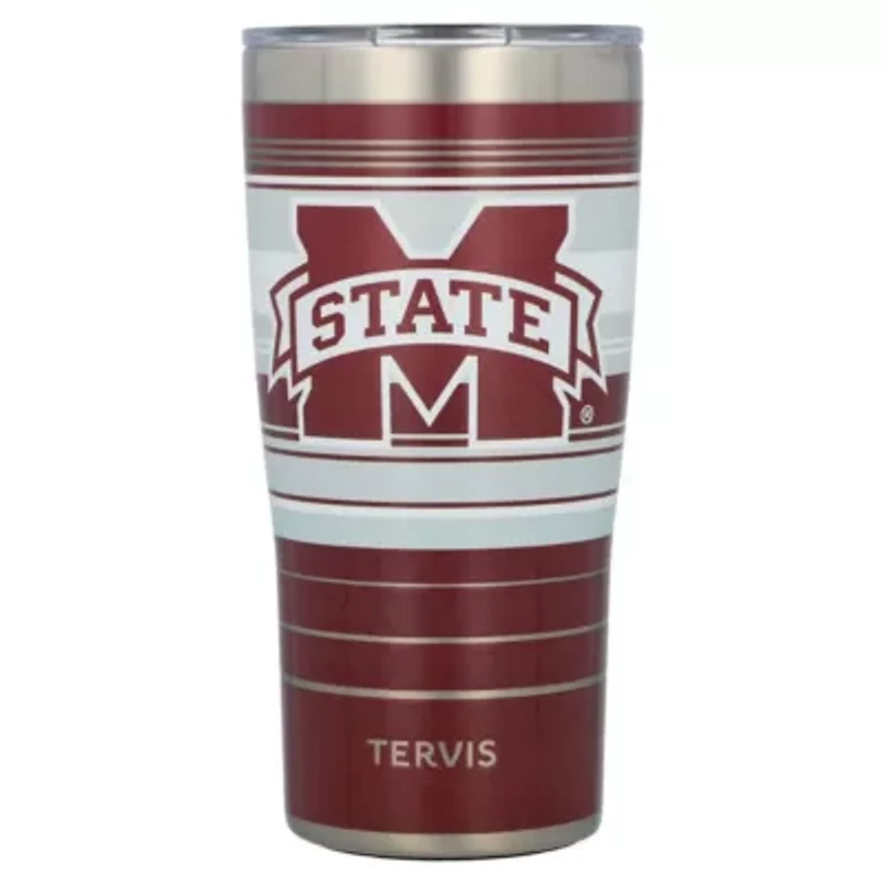 NCAA Mississippi State Bulldogs 20oz. Hype Stripe Stainless Tumbler