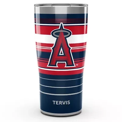 MLB Los Angeles Angels 20oz. Hype Stripe Stainless Tumbler