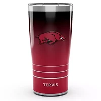 NCAA Arkansas Razorbacks 20oz. Ombre Stainless Tumbler