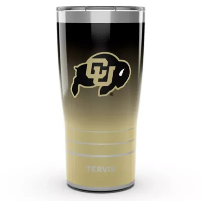 NCAA Colorado Buffaloes 20oz. Ombre Stainless Tumbler