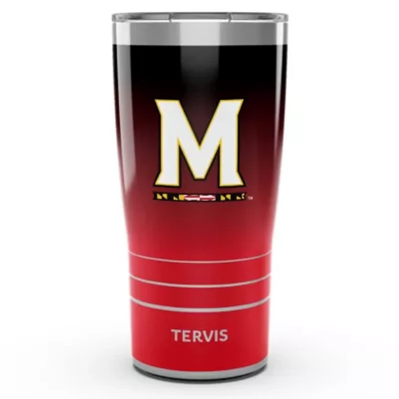 NCAA Maryland Terrapins 20oz. Ombre Stainless Tumbler