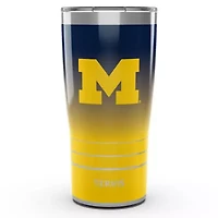 NCAA Michigan Wolverines 20oz. Ombre Stainless Tumbler