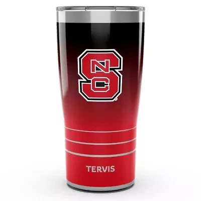 NCAA NC State Wolfpack 20oz. Ombre Stainless Tumbler