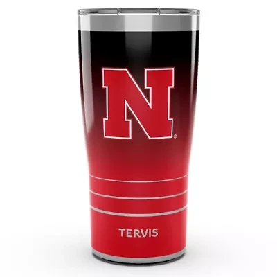 NCAA Nebraska Huskers 20oz. Ombre Stainless Tumbler