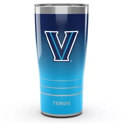 NCAA Villanova Wildcats 20oz. Ombre Stainless Tumbler