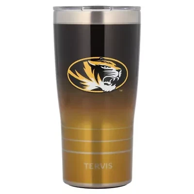 NCAA Missouri Tigers 20oz. Ombre Stainless Tumbler