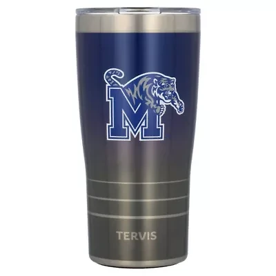 NCAA Memphis Tigers 20oz. Ombre Stainless Tumbler