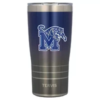 NCAA Memphis Tigers 20oz. Ombre Stainless Tumbler
