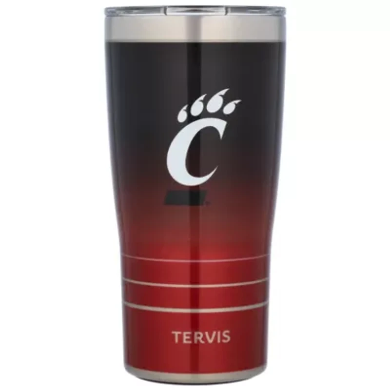 NCAA Cincinnati Bearcats 20oz. Ombre Stainless Tumbler