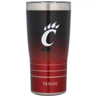 NCAA Cincinnati Bearcats 20oz. Ombre Stainless Tumbler