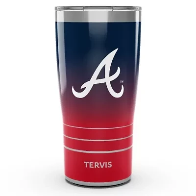 MLB Atlanta Braves 20oz. Ombre Stainless Tumbler