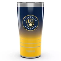 MLB Milwaukee Brewers 20oz. Ombre Stainless Tumbler