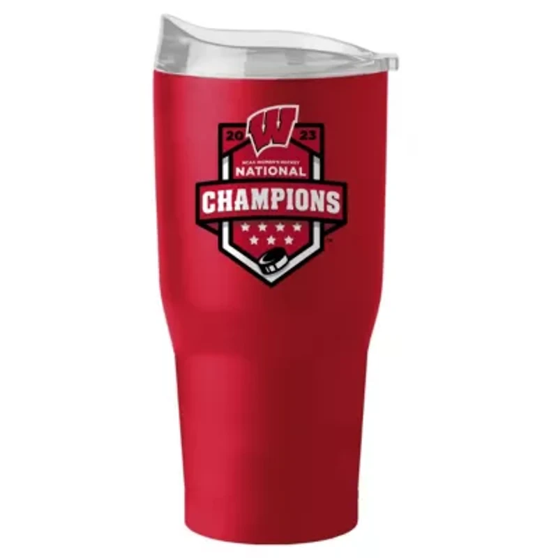 NCAA Wisconsin Badgers 2023 NCAA Ice Hockey National s 30oz. Tumbler