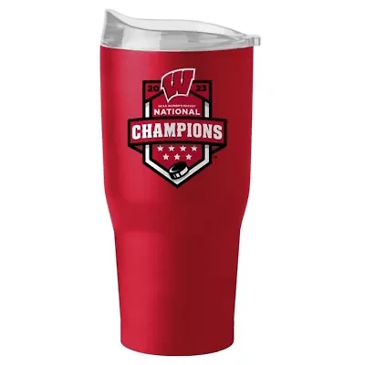 NCAA Wisconsin Badgers 2023 NCAA Ice Hockey National s 30oz. Tumbler