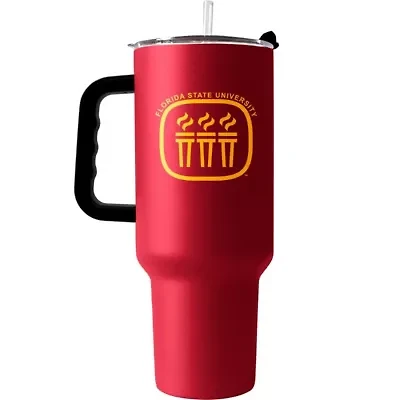 NCAA Florida State Seminoles 40oz. Powder Coat Tumbler with Handle