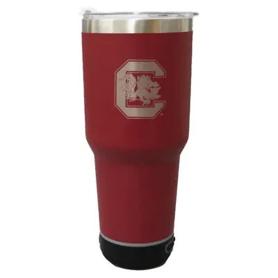 NCAA South Carolina Gamecocks 30oz. Stainless LED Bluetooth Tumbler