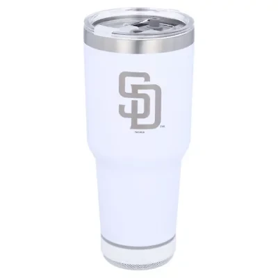 MLB San Diego Padres 30oz. Stainless LED Bluetooth Tumbler