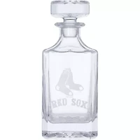 Boston Red Sox MLB Boston Sox Decanter & Two Rocks Glasses Set