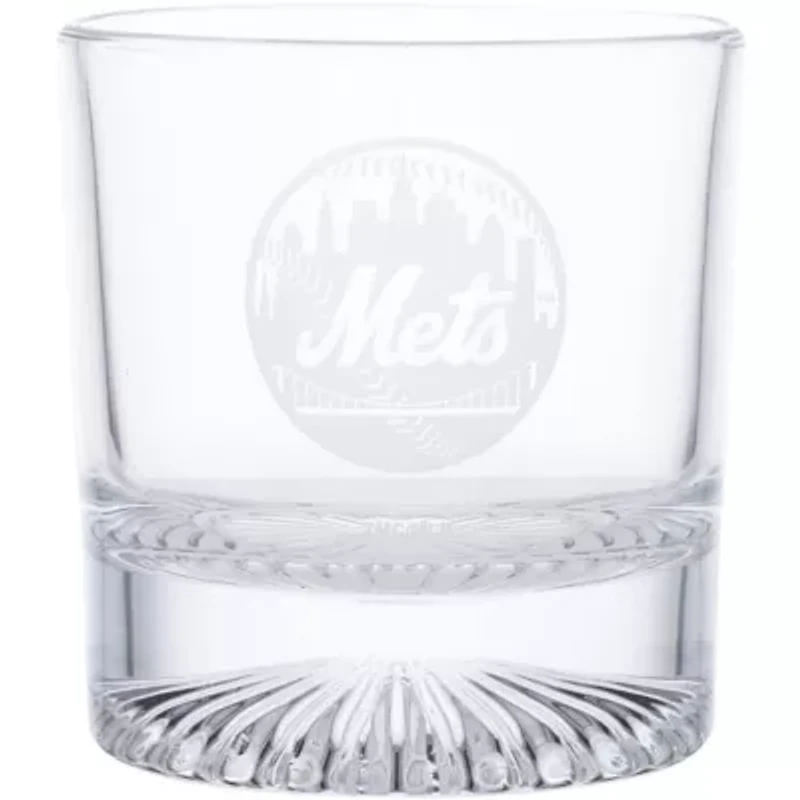 MLB New York Mets Decanter & Two Rocks Glasses Set