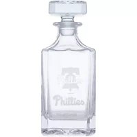 MLB Philadelphia Phillies Three-Piece Decanter & Rocks Glasses Set