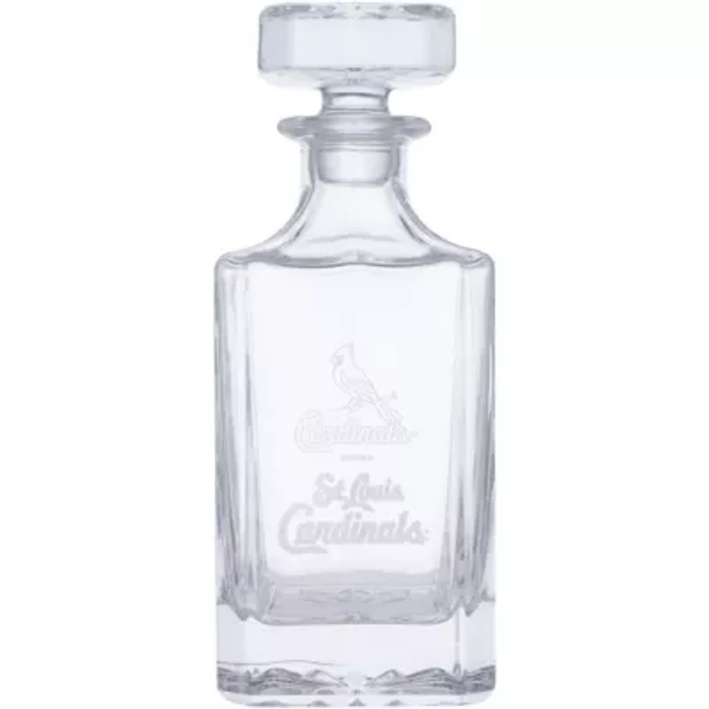 MLB St. Louis Cardinals Three-Piece Decanter & Rocks Glasses Set