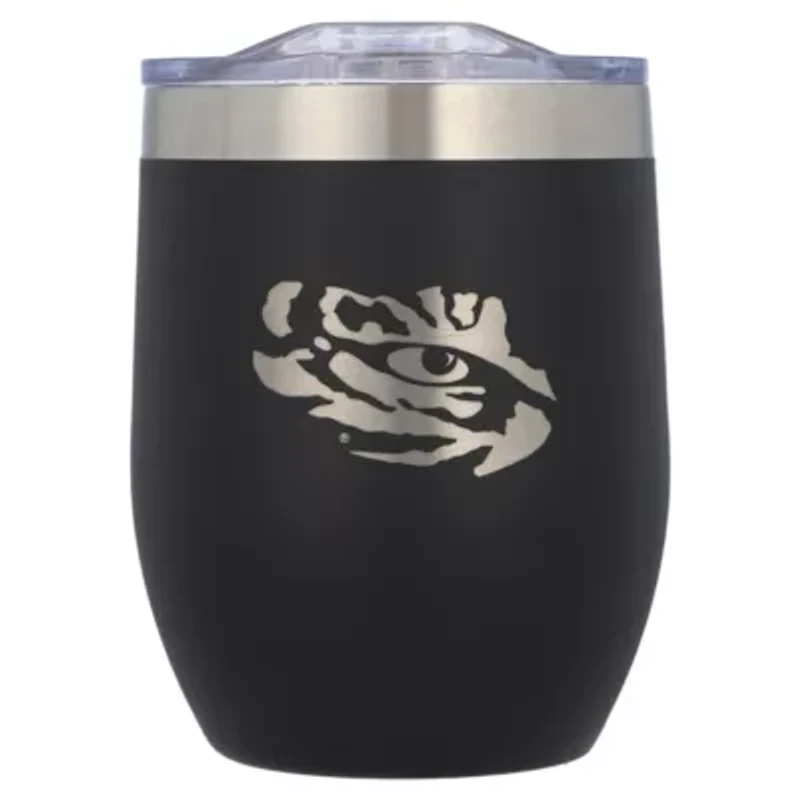 NCAA LSU Tigers 16oz. Stainless Stemless Tumbler