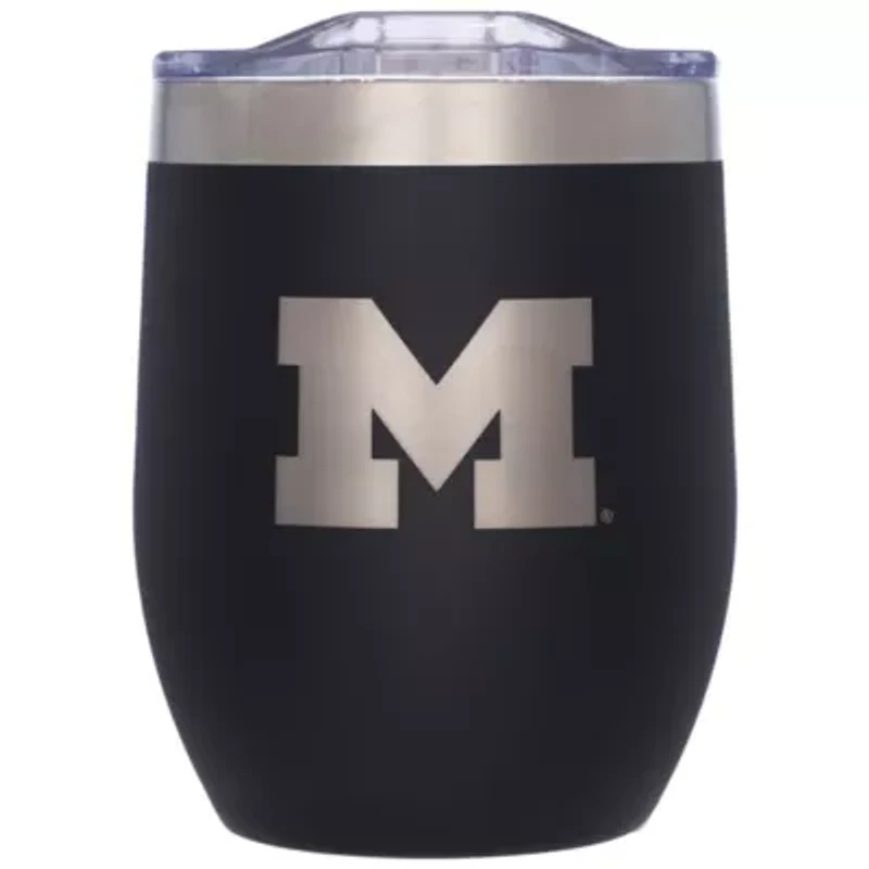 NCAA Michigan Wolverines 16oz. Stainless Stemless Tumbler