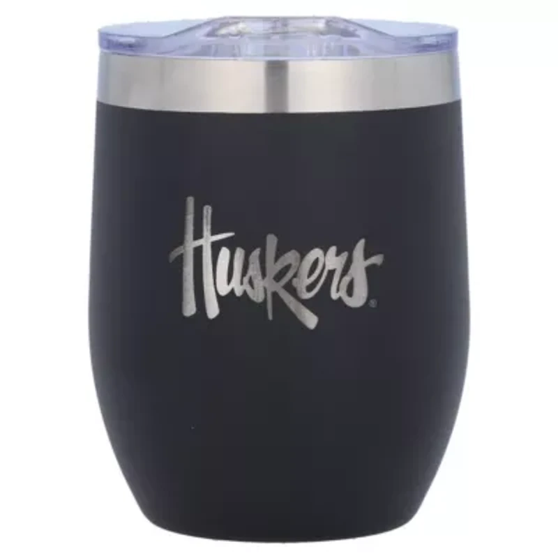 NCAA Nebraska Huskers 16oz. Stainless Stemless Tumbler
