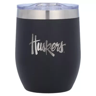 NCAA Nebraska Huskers 16oz. Stainless Stemless Tumbler