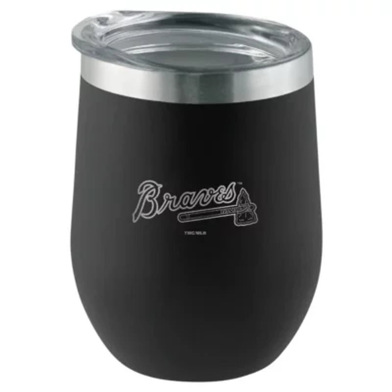 MLB Atlanta Braves 16oz. Stainless Stemless Tumbler