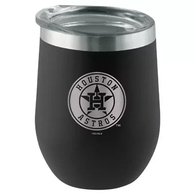 MLB Houston Astros 16oz. Stainless Stemless Tumbler