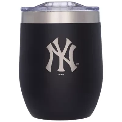 MLB New York Yankees 16oz. Stainless Stemless Tumbler