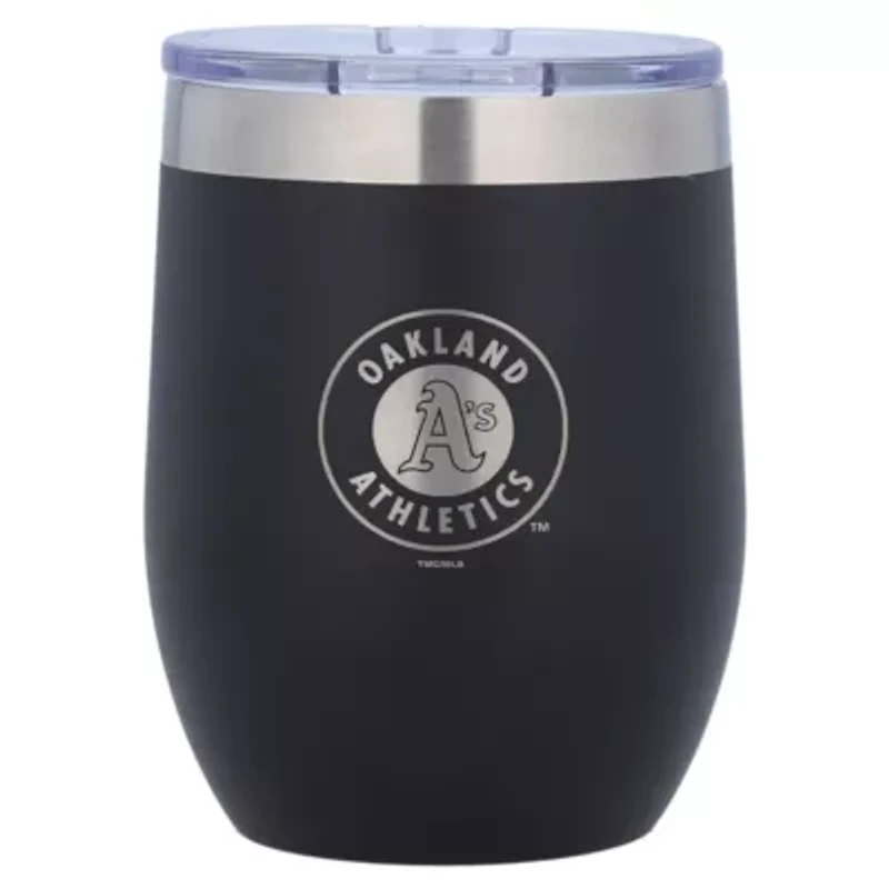 Cooperstown Teams Oakland Athletics 16oz. Stainless Stemless Tumbler