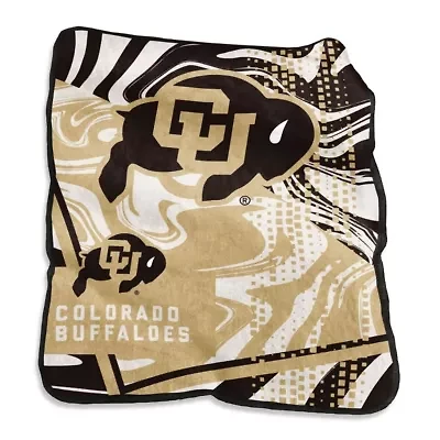 NCAA Colorado Buffaloes 50" x 60" Swirl Raschel Throw Blanket