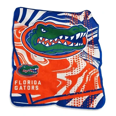NCAA Florida Gators 50" x 60" Swirl Raschel Throw Blanket