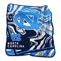NCAA North Carolina Tar Heels 50" x 60" Swirl Raschel Throw Blanket