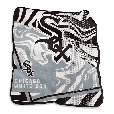 Chicago White Sox MLB Chicago Sox 50" x 60" Swirl Raschel Throw Blanket
