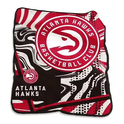 NBA Atlanta Hawks 50" x 60" Swirl Raschel Throw Blanket