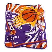 NBA Phoenix Suns 50" x 60" Swirl Raschel Throw Blanket