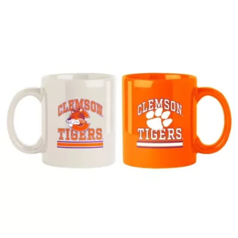 NCAA Clemson Tigers Two-Pack 15oz. Color Mug Set
