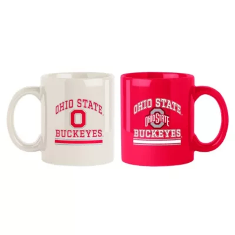 NCAA Ohio State Buckeyes Two-Pack 15oz. Color Mug Set