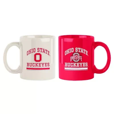 NCAA Ohio State Buckeyes Two-Pack 15oz. Color Mug Set
