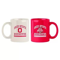 NCAA Ohio State Buckeyes Two-Pack 15oz. Color Mug Set