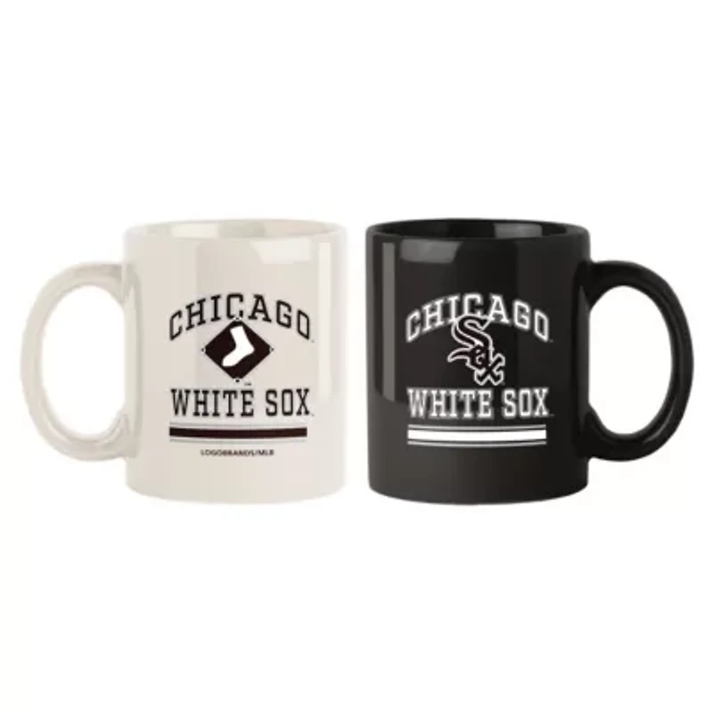 Chicago White Sox MLB Chicago Sox Two-Pack 15oz. Color Mug Set
