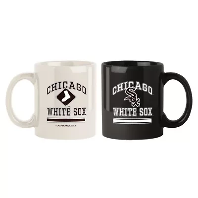 Chicago White Sox MLB Chicago Sox Two-Pack 15oz. Color Mug Set
