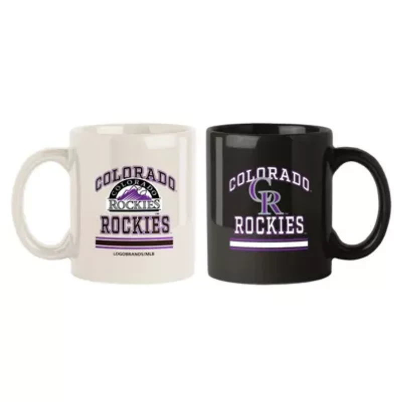 MLB Colorado Rockies Two-Pack 15oz. Color Mug Set