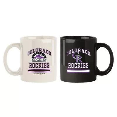 MLB Colorado Rockies Two-Pack 15oz. Color Mug Set